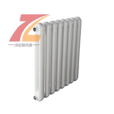 圆管散热器 钢制散热器双层防腐-泽臣