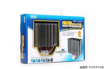 鱼鳞式鳍片!南海系列新丁自立版散热器测试